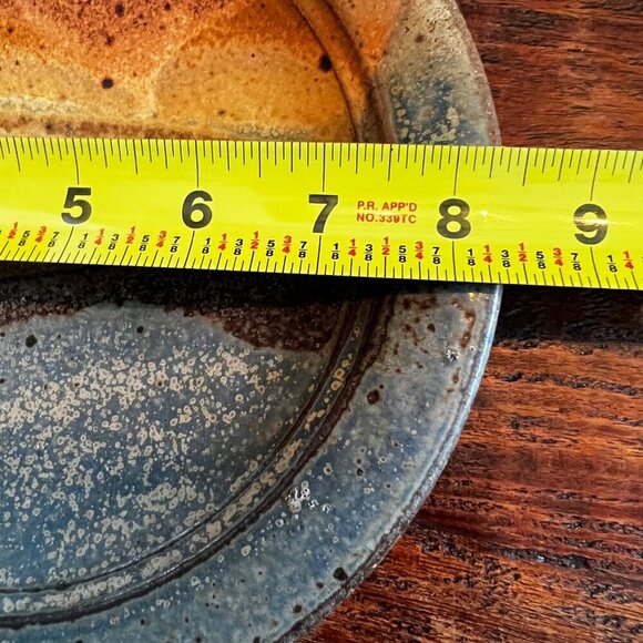 Rustic Vintage Studio Pottery Plate 8.5 - Picture 3 of 6